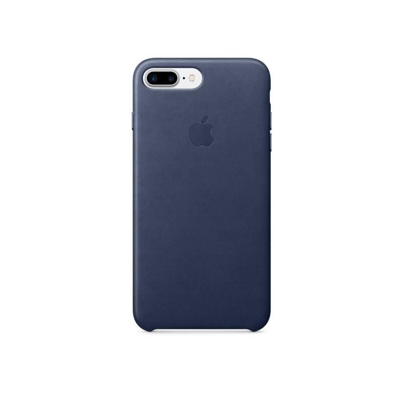 Kryt na mobil Apple Leather Case pro iPhone 8 Plus 7 Plus - půlnočně modrý