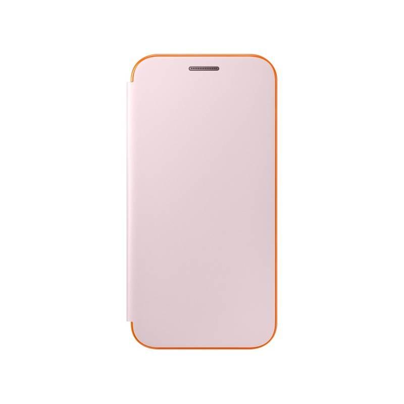 Pouzdro na mobil flipové Samsung Neon flip pro Galaxy A3 2017 růžové, Pouzdro, na, mobil, flipové, Samsung, Neon, flip, pro, Galaxy, A3, 2017, růžové