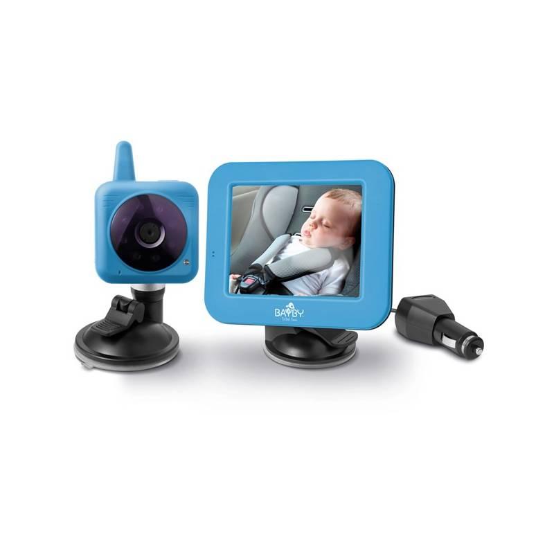 Dětská elektronická chůva BAYBY BBM 7030 digitální video modrá