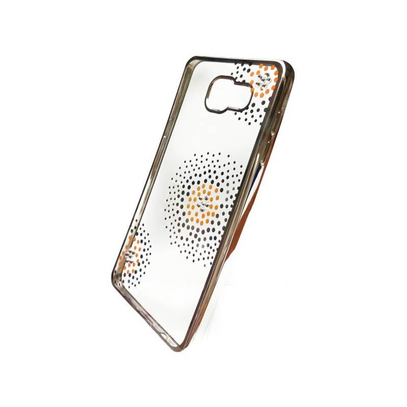 Kryt na mobil Beeyo Flower Dots pro Samsung Galaxy A5 stříbrný