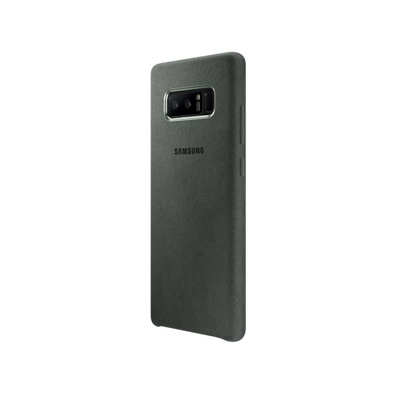 Kryt na mobil Samsung Alcantara pro Galaxy Note 8 khaki