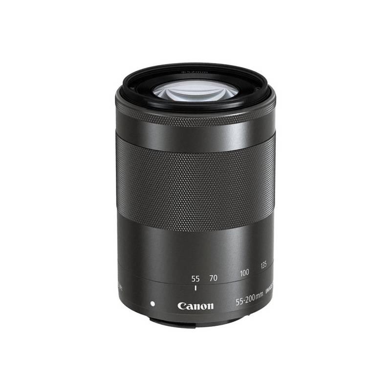 Objektiv Canon EF-M 55-200 mm f 4.5-6.3 IS STM černý, Objektiv, Canon, EF-M, 55-200, mm, f, 4.5-6.3, IS, STM, černý