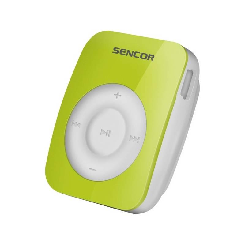 MP3 přehrávač Sencor SFP 1360 GN 4GB zelený, MP3, přehrávač, Sencor, SFP, 1360, GN, 4GB, zelený