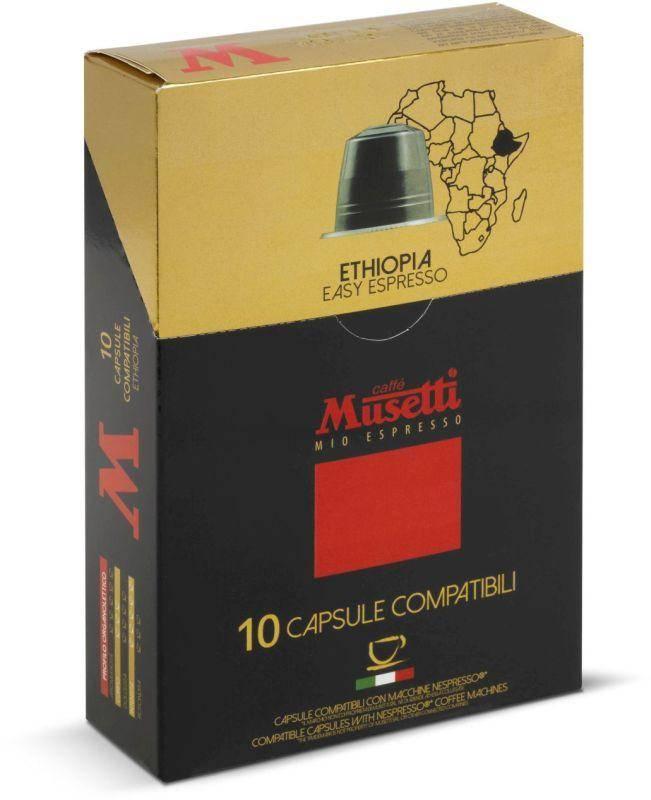 Kapsle pro espressa Musetti Ethiopia