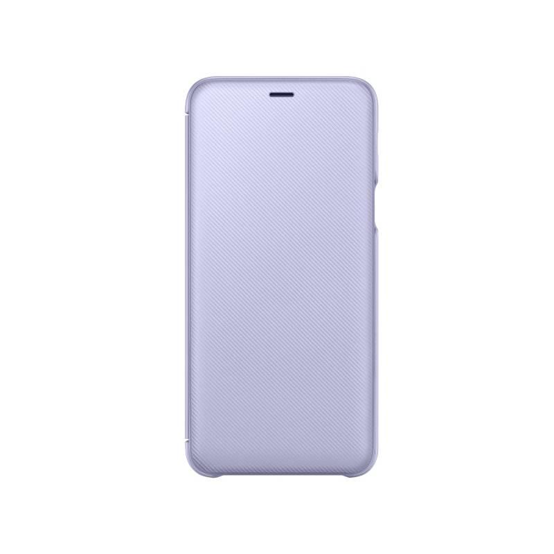 Pouzdro na mobil flipové Samsung Wallet Cover pro Galaxy A6 - levandulová