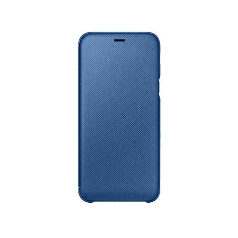 Pouzdro na mobil flipové Samsung Wallet Cover pro Galaxy A6 modré
