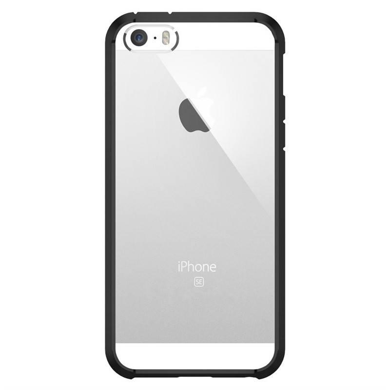 Kryt na mobil Spigen Ultra Hybrid pro Apple iPhone SE 5S 5 šedý