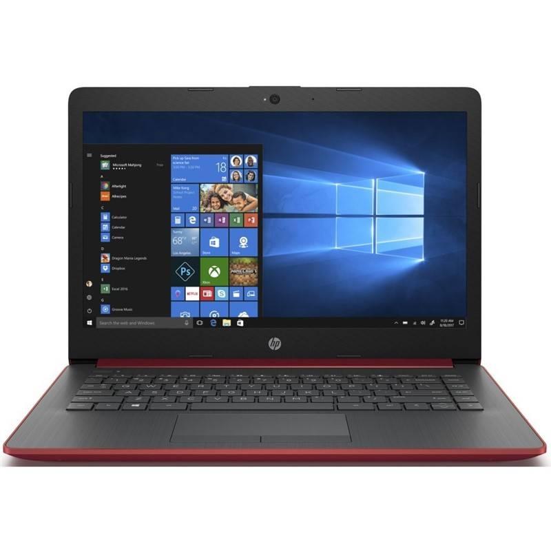 Notebook HP 14-dg0003nc červený