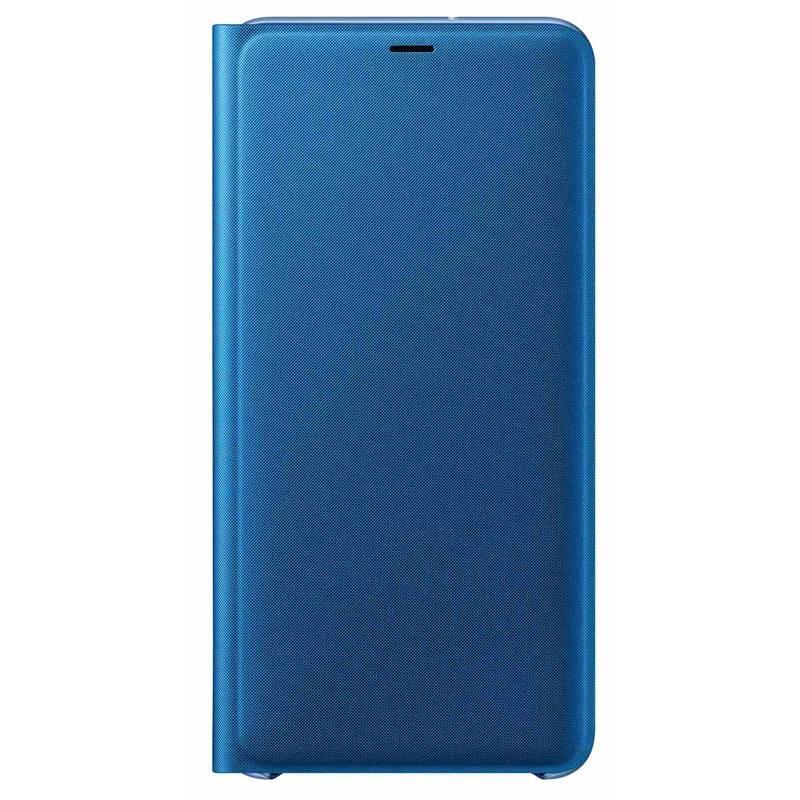 Pouzdro na mobil flipové Samsung Wallet cover pro A7 modré
