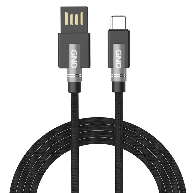 Kabel GND USB USB-C, 1m, opletený