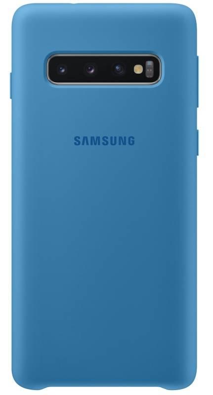 Kryt na mobil Samsung Silicon Cover pro Galaxy S10 modrý, Kryt, na, mobil, Samsung, Silicon, Cover, pro, Galaxy, S10, modrý