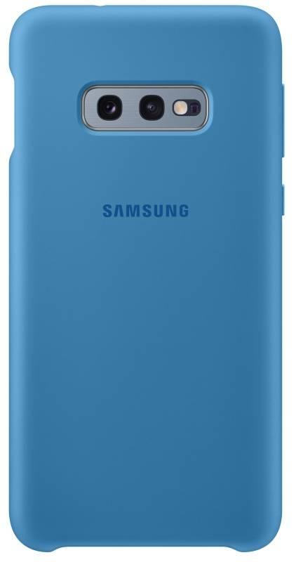 Kryt na mobil Samsung Silicon Cover pro Galaxy S10e modrý, Kryt, na, mobil, Samsung, Silicon, Cover, pro, Galaxy, S10e, modrý