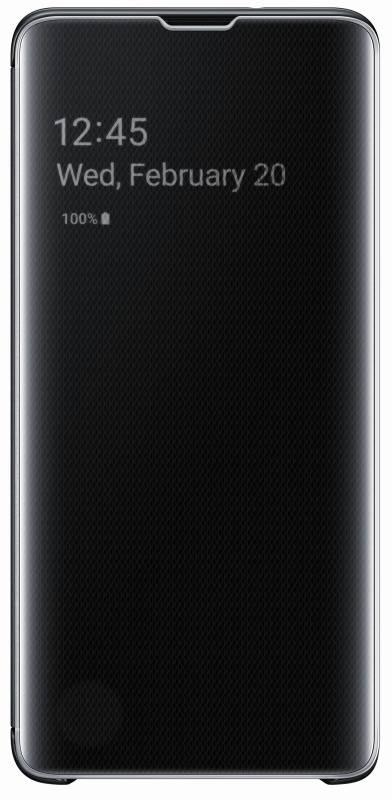 Pouzdro na mobil flipové Samsung Clear