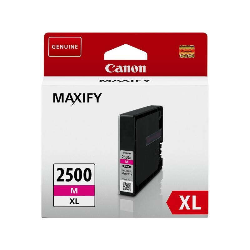Inkoustová náplň Canon PGI-2500XL M, Inkoustová, náplň, Canon, PGI-2500XL, M