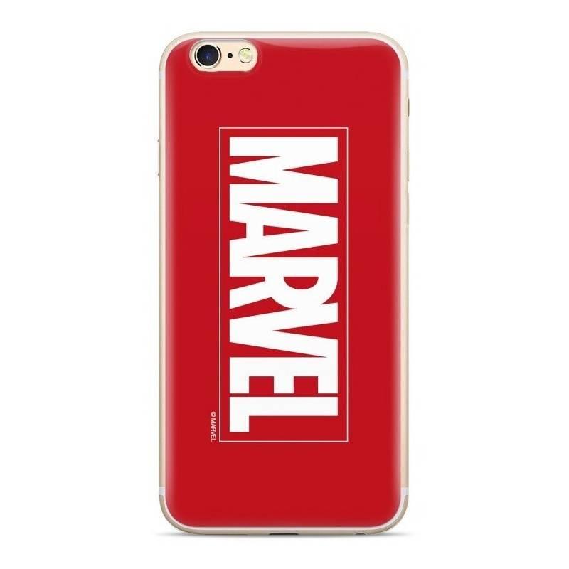 Kryt na mobil Marvel pro Apple iPhone Xs červený