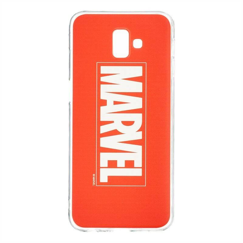 Kryt na mobil Marvel pro Samsung Galaxy J6 červený