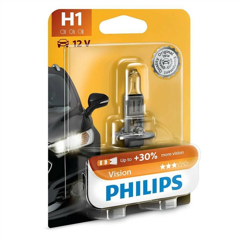Autožárovka Philips Vision H1, 1 ks, Autožárovka, Philips, Vision, H1, 1, ks