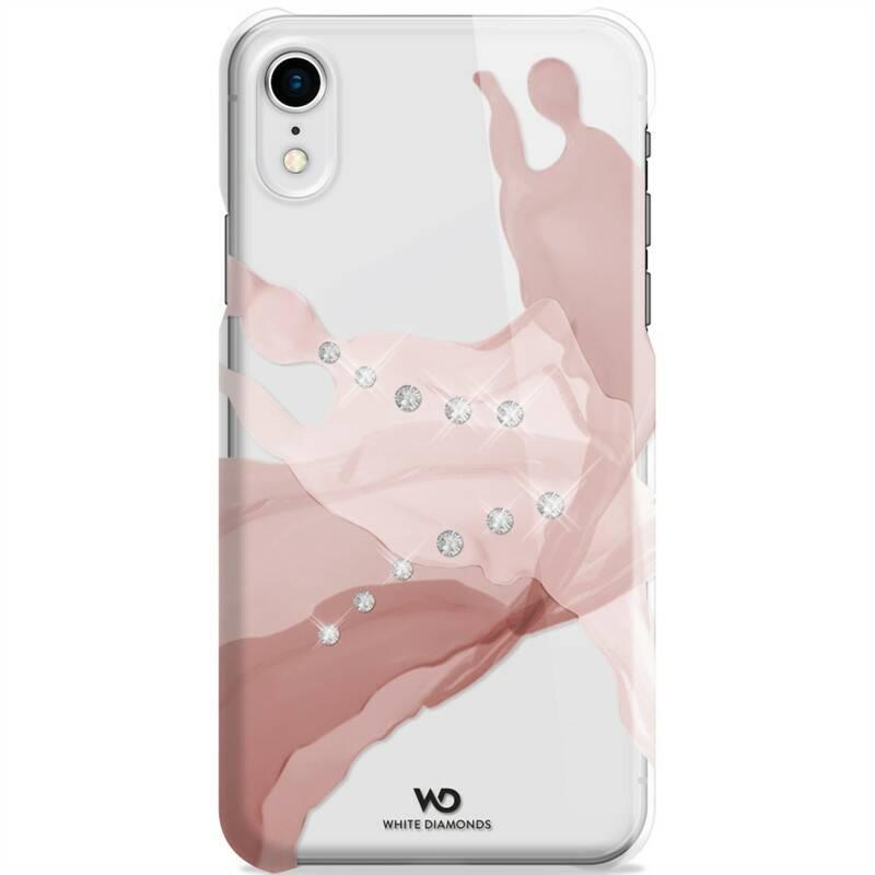 Kryt na mobil White Diamonds Liquids pro Apple iPhone XR růžový