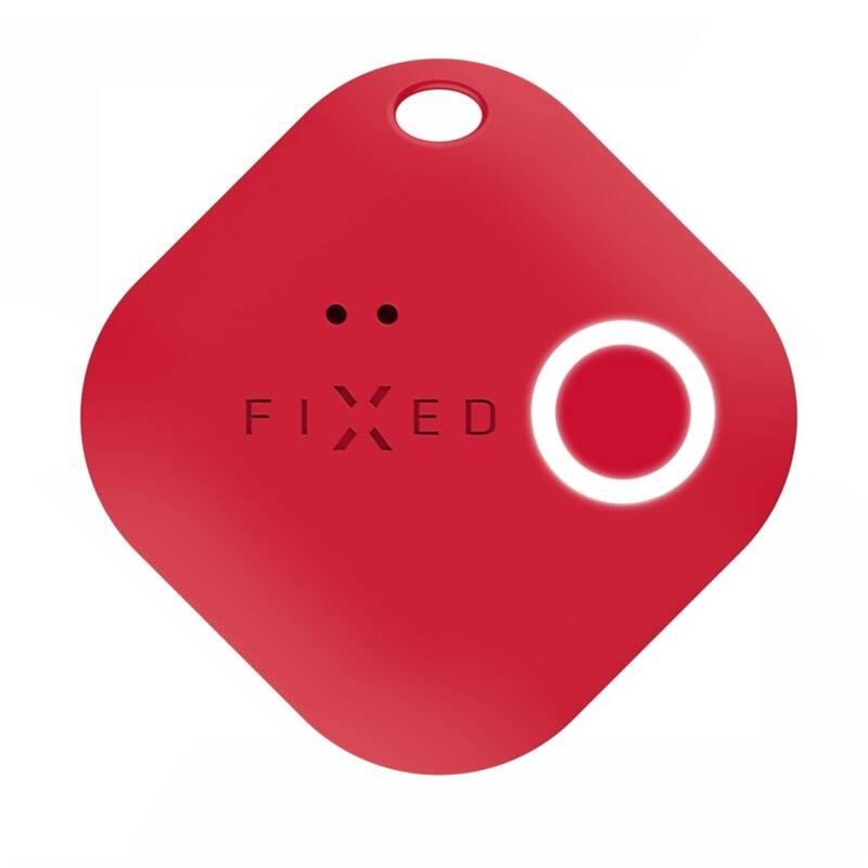 Klíčenka FIXED Smile s motion senzorem červená