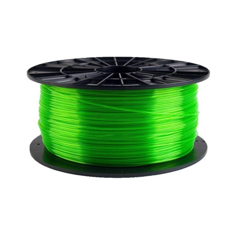 Tisková struna Filament PM 1,75 PETG, 1 kg zelená průhledná, Tisková, struna, Filament, PM, 1,75, PETG, 1, kg, zelená, průhledná