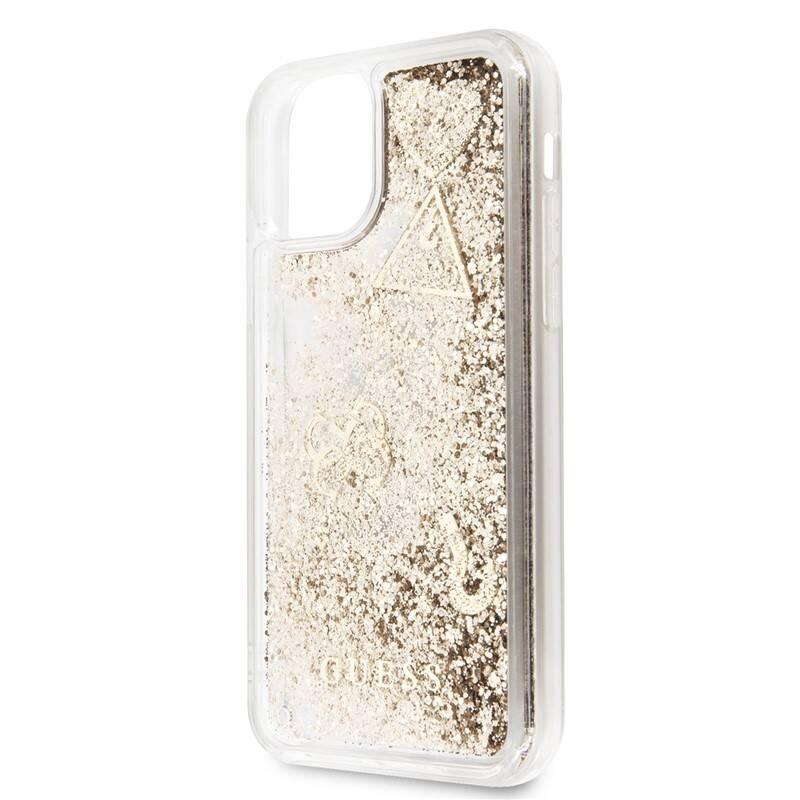 Kryt na mobil Guess Glitter Hearts pro Apple iPhone 11 Pro Max zlatý, Kryt, na, mobil, Guess, Glitter, Hearts, pro, Apple, iPhone, 11, Pro, Max, zlatý