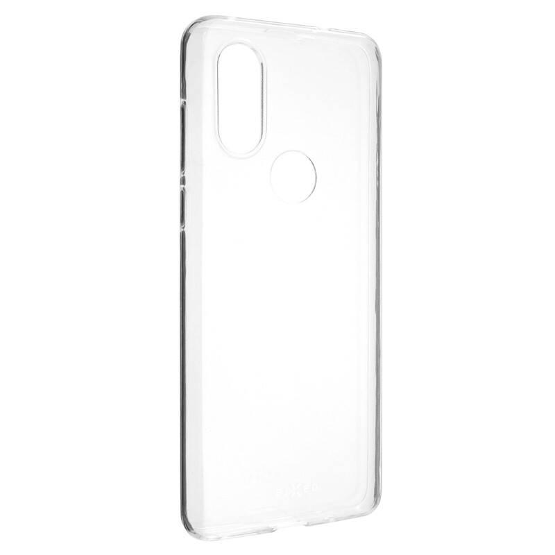 Kryt na mobil FIXED Skin pro Motorola One Vision průhledný