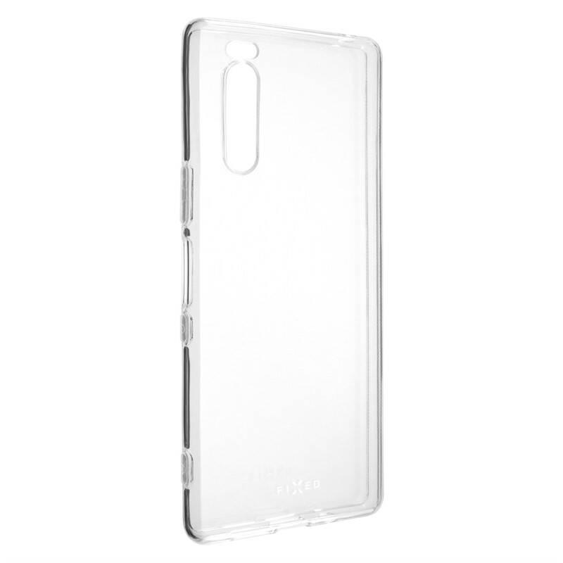 Kryt na mobil FIXED Skin pro Sony Xperia 5 průhledný