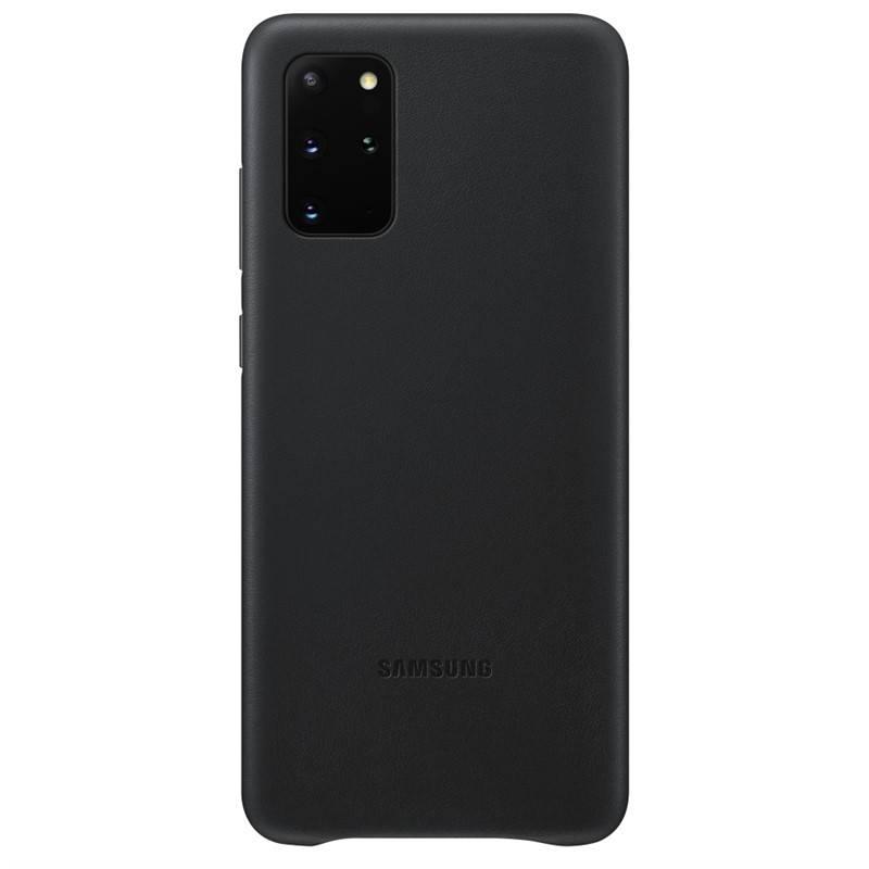 Kryt na mobil Samsung Leather Cover pro Galaxy S20 černý