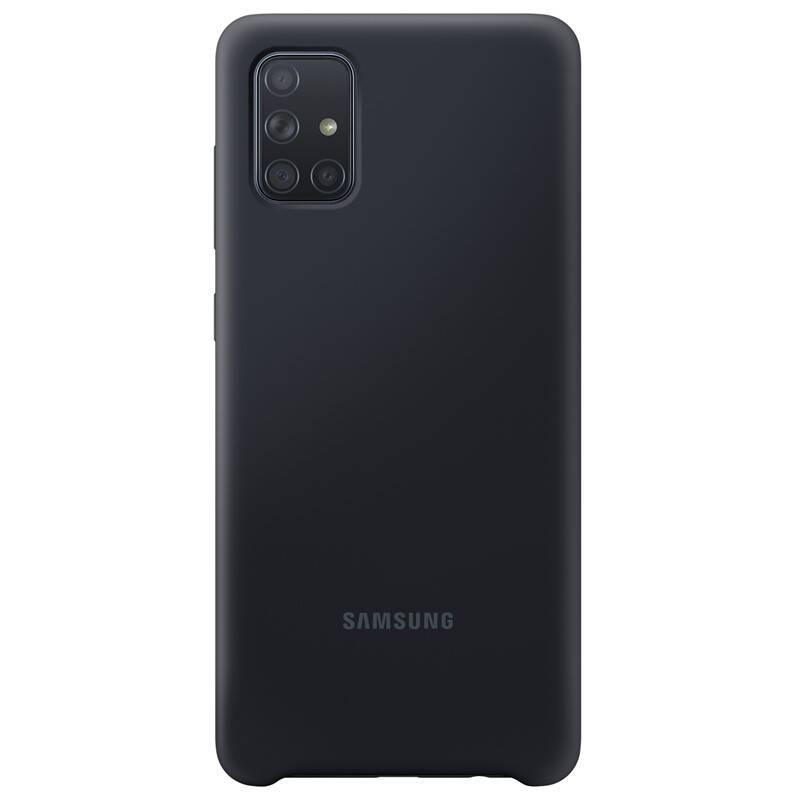 Kryt na mobil Samsung Silicon Cover pro Galaxy A71 černý, Kryt, na, mobil, Samsung, Silicon, Cover, pro, Galaxy, A71, černý