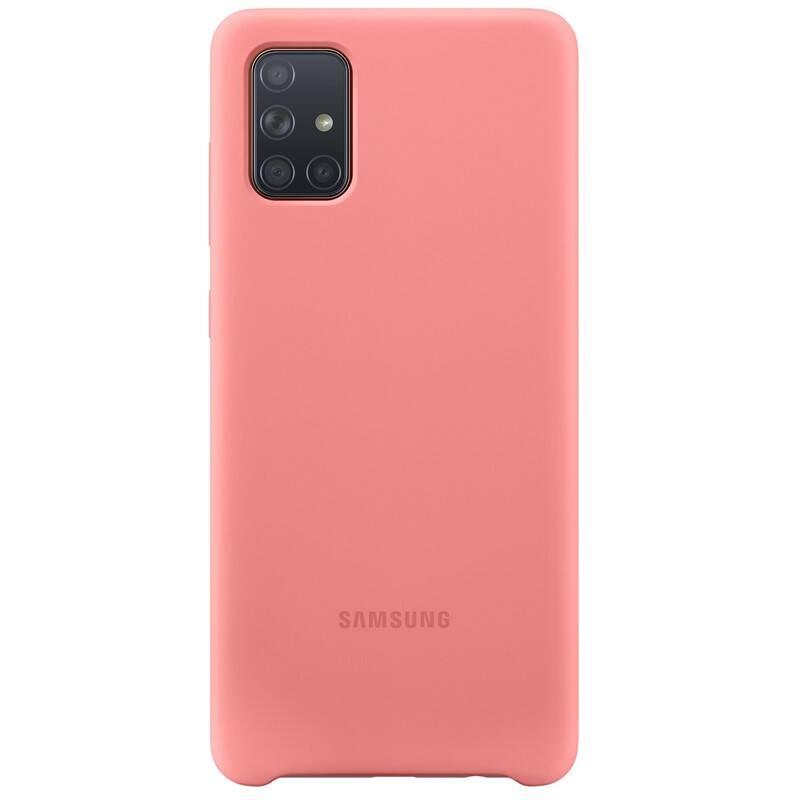 Kryt na mobil Samsung Silicon Cover pro Galaxy A71 růžový, Kryt, na, mobil, Samsung, Silicon, Cover, pro, Galaxy, A71, růžový