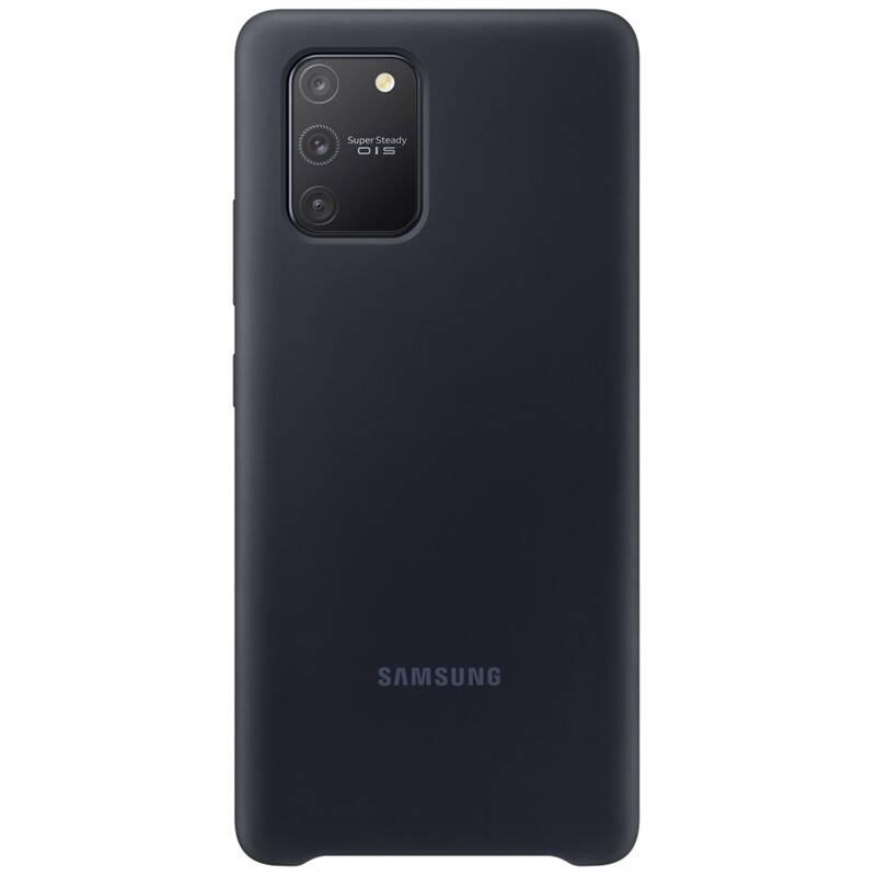 Kryt na mobil Samsung Silicon Cover pro Galaxy S10 Lite černý