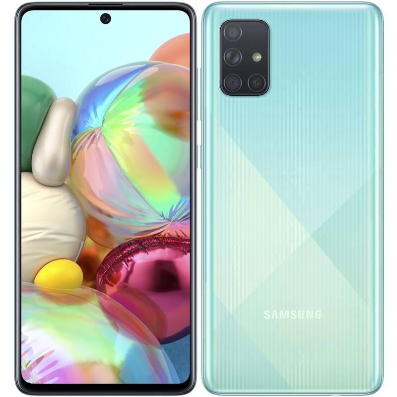 Mobilní telefon Samsung Galaxy A71 modrý