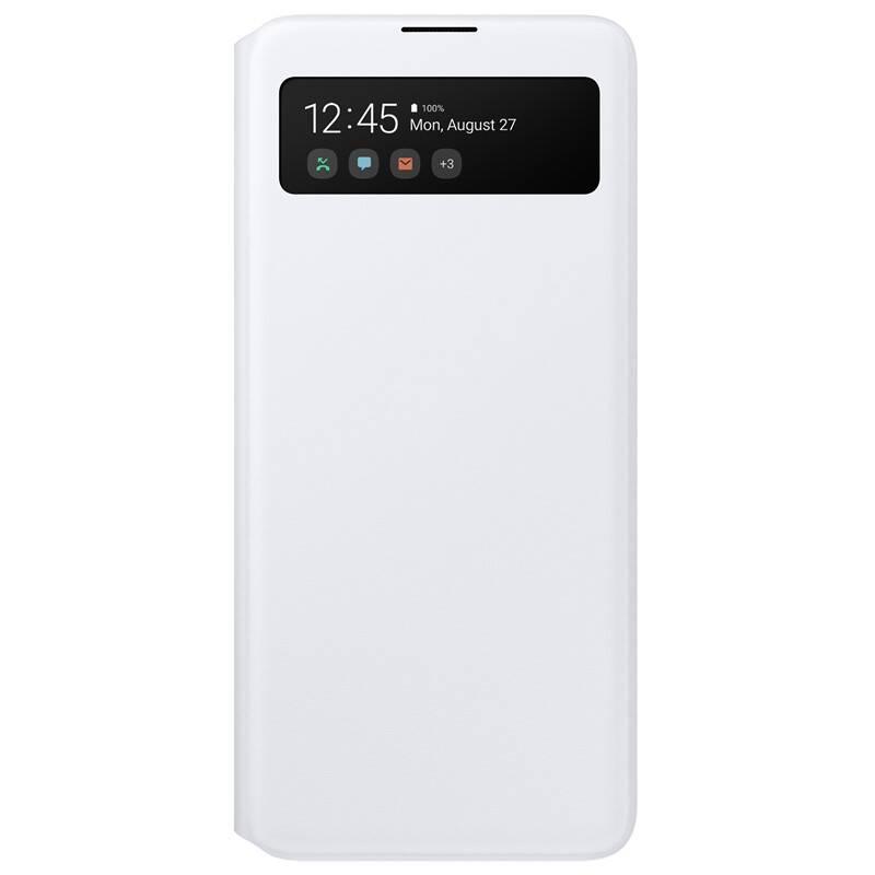 Pouzdro na mobil flipové Samsung S View Wallet Cover pro Galaxy A51 bílé, Pouzdro, na, mobil, flipové, Samsung, S, View, Wallet, Cover, pro, Galaxy, A51, bílé