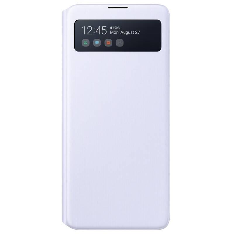Pouzdro na mobil flipové Samsung S View Wallet Cover pro Note10 Lite bílé