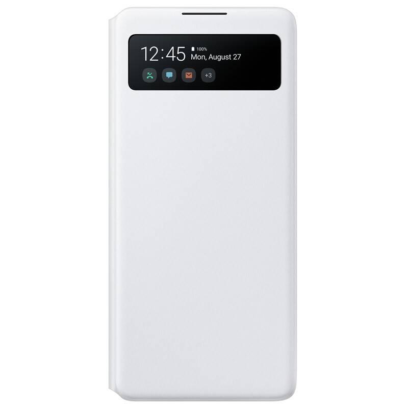 Pouzdro na mobil flipové Samsung S View Wallet Cover pro S10 Lite bílé