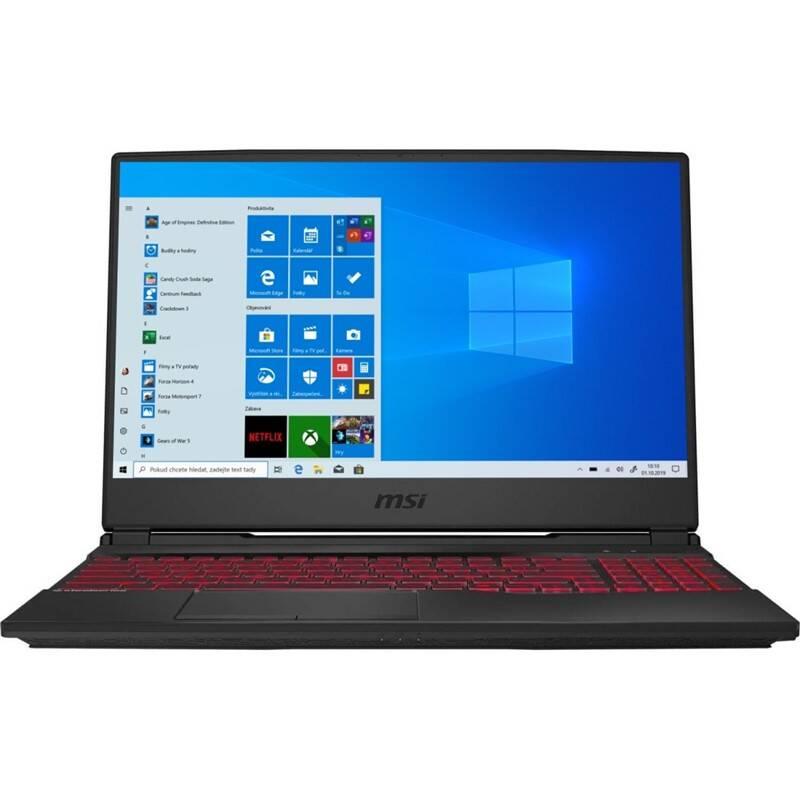 Notebook MSI GL65 9SFK černý