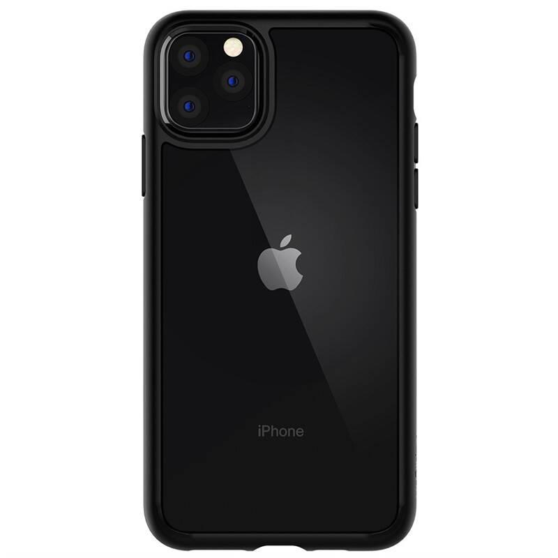 Kryt na mobil Spigen Ultra Hybrid pro Apple iPhone 11 Pro černý průhledný