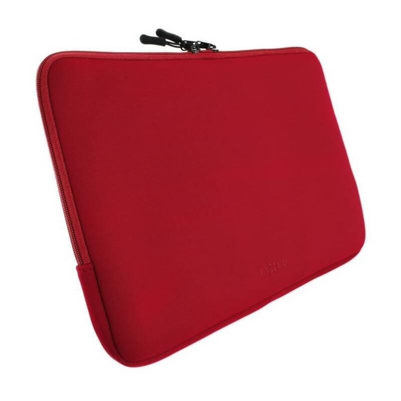 Pouzdro na notebook FIXED Sleeve do 13" červené
