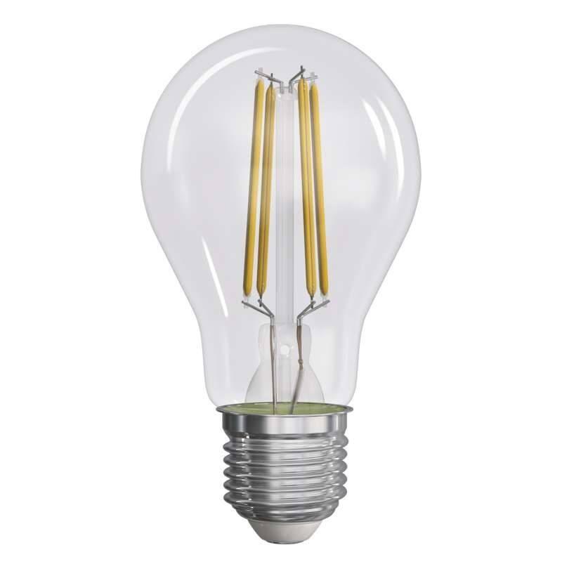 Žárovka LED EMOS Filament, 8,5W, E27, teplá bílá, Žárovka, LED, EMOS, Filament, 8,5W, E27, teplá, bílá