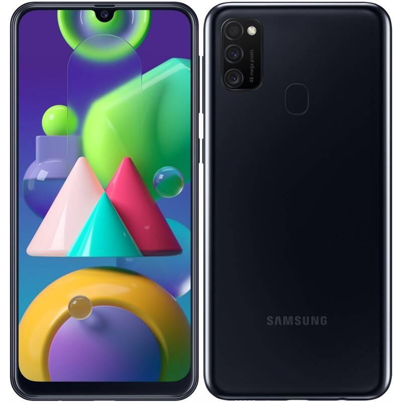 Mobilní telefon Samsung Galaxy M21 černý, Mobilní, telefon, Samsung, Galaxy, M21, černý