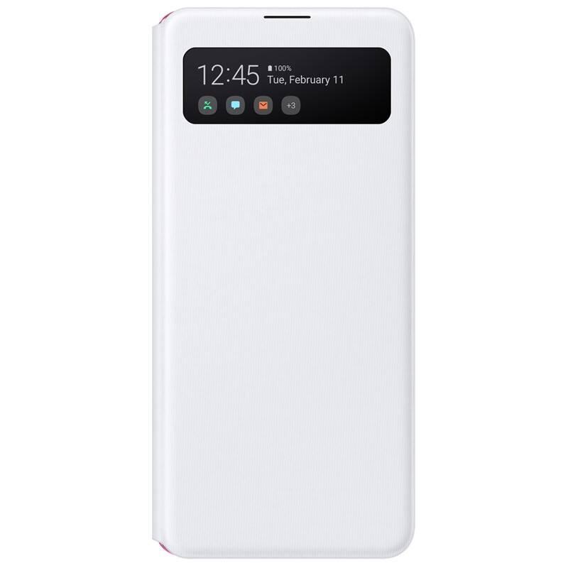 Pouzdro na mobil flipové Samsung S View na Galaxy A41 bílé, Pouzdro, na, mobil, flipové, Samsung, S, View, na, Galaxy, A41, bílé