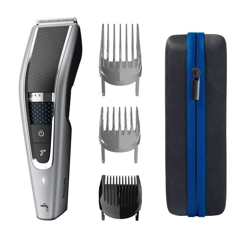 Zastřihovač vlasů Philips Series 5000 HC5650 15 šedý, Zastřihovač, vlasů, Philips, Series, 5000, HC5650, 15, šedý