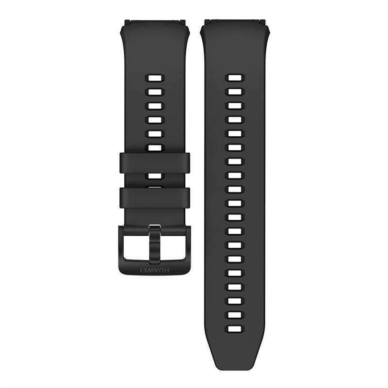 Řemínek Huawei silikonový pro Huawei Watch GT 2e černý