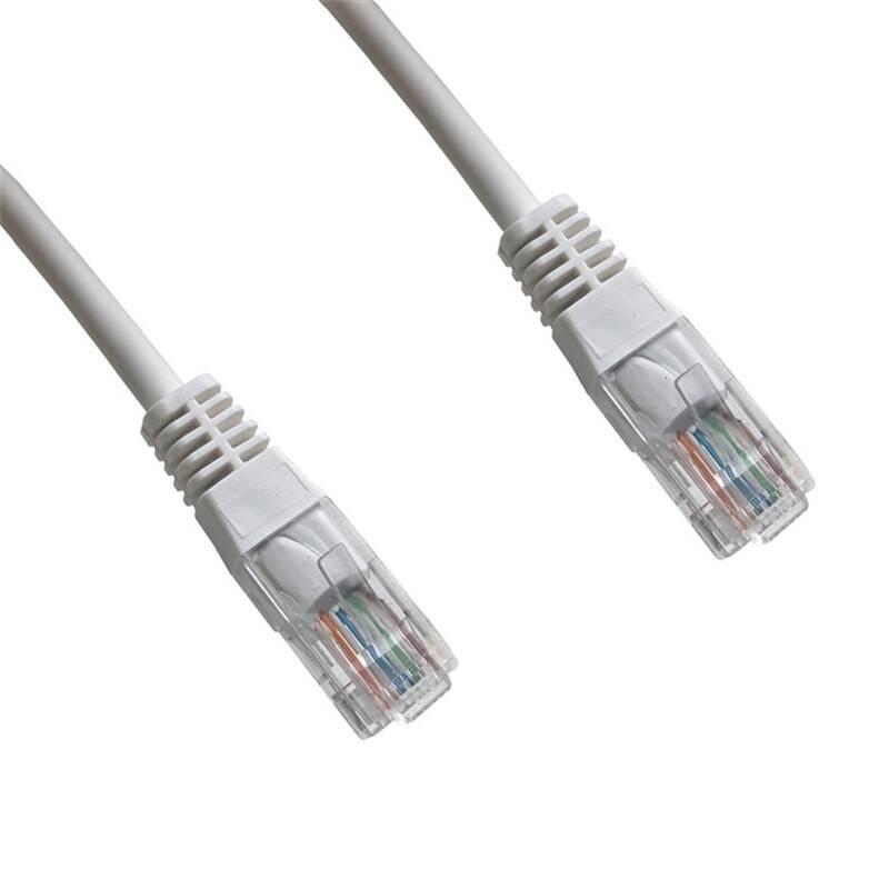 Kabel DATACOM síťový , 1m bílý, Kabel, DATACOM, síťový, 1m, bílý