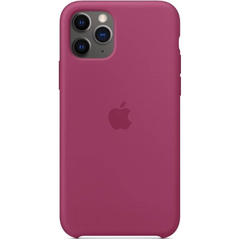 Kryt na mobil Apple Silicone Case pro iPhone 11 Pro Max - tmavě fuchsiový