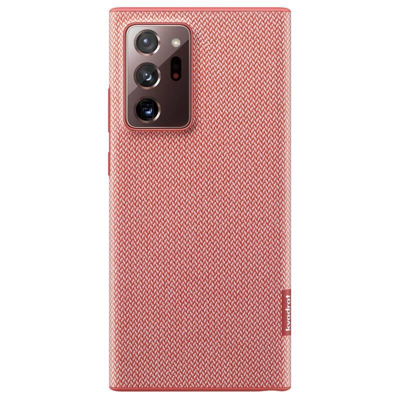 Kryt na mobil Samsung Kvadrat na Galaxy Note20 Ultra červený