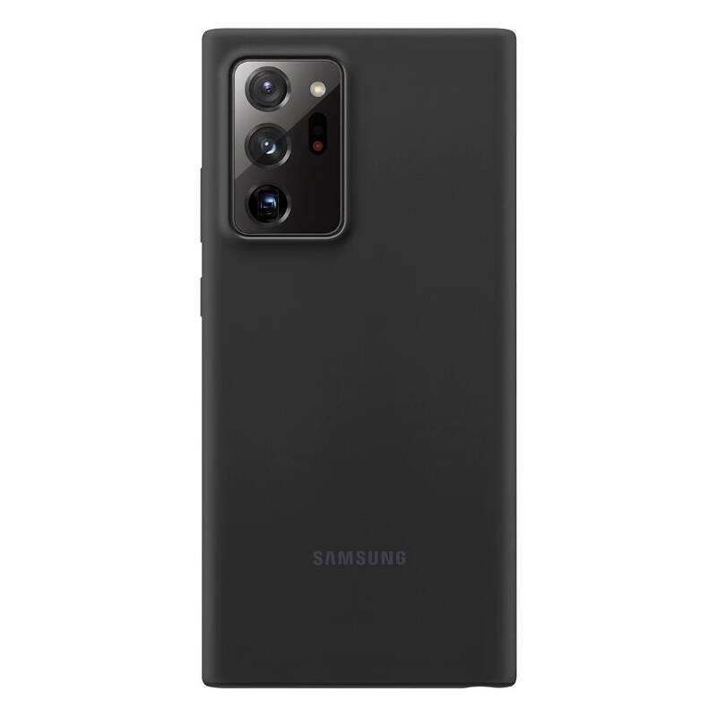 Kryt na mobil Samsung Silicone Cover na Galaxy Note20 Ultra černý