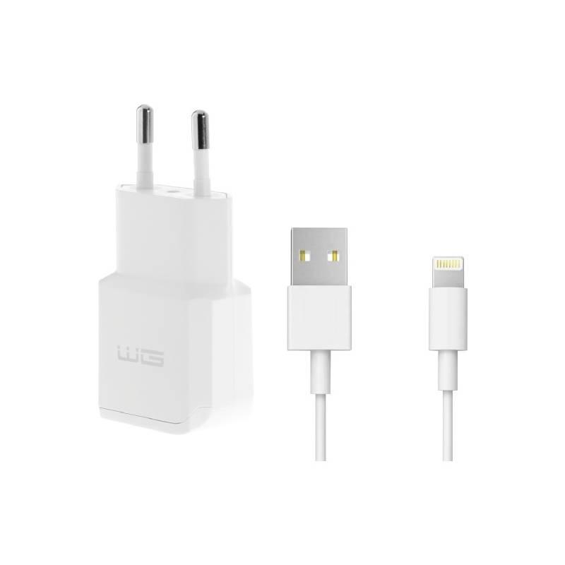 Nabíječka do sítě WG 1xUSB, 2,4A,