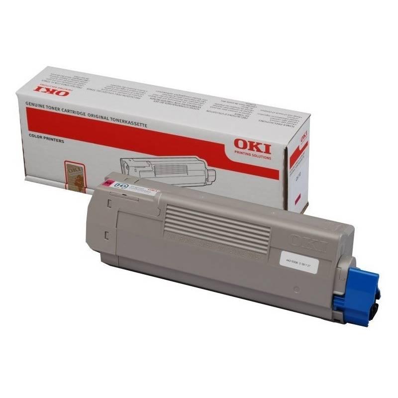 Toner OKI C610, 6000 stran červený, Toner, OKI, C610, 6000, stran, červený