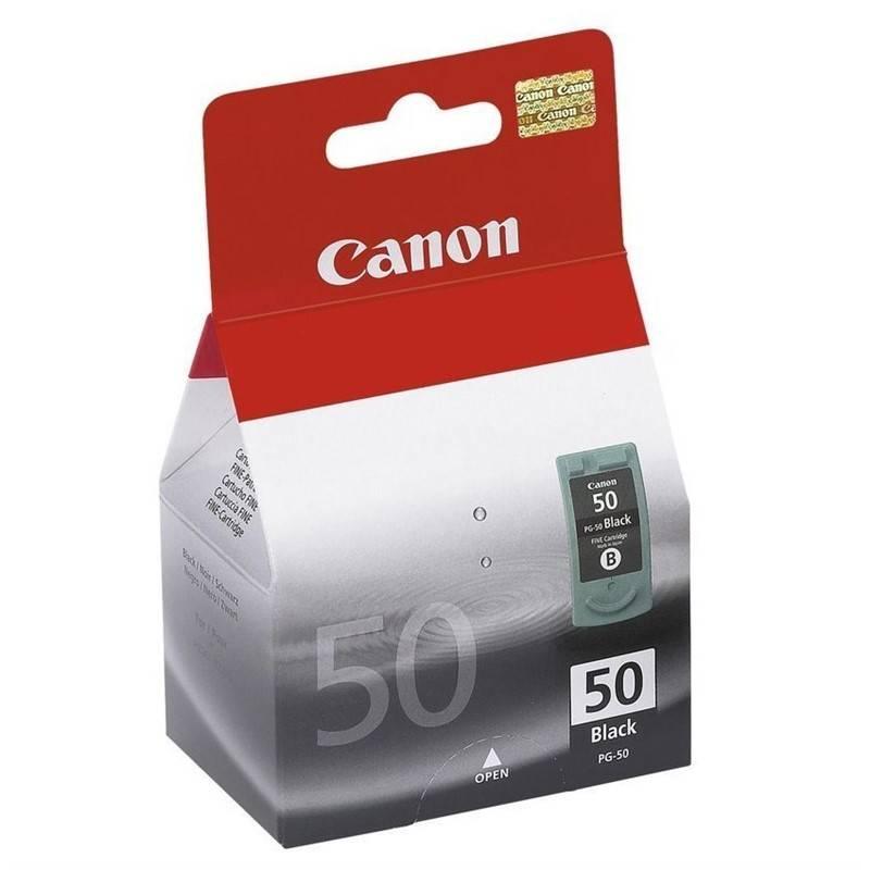 Inkoustová náplň Canon PG50, 750 stran černá, Inkoustová, náplň, Canon, PG50, 750, stran, černá